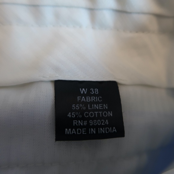 BRITCHES BY SAMTEX MEN'S BLUE DRESS SHORTS {38} - Picture 4 of 6